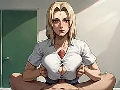 uhh, I forced Tsunade to blow me in hospital, House of Shinobi!