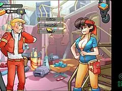 Space rescue episode 12: European MILF gets monster cock