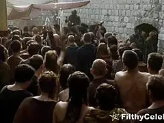 Lena Headey's nude walk of shame