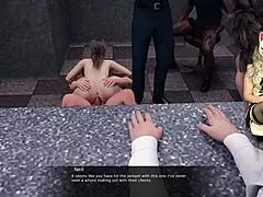 Prison guard watches his wife cheat in this erotic game