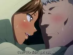 Anime MILF has some hot scenes with her daughter’s boyfriend