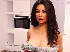 3D Christmas party with MILFs
