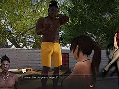 The world of Croft adventures continues: Steamy scenes with a MILF and a gamer girl