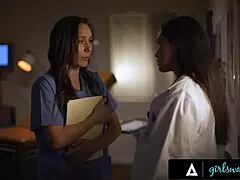 Doctor Vicki Chase's steamy session with nurse Sinn Sage