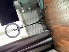 European MILF's armpit and nipple tease