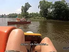 Chubby German MILF gets licked and fucked