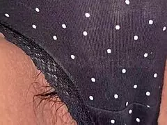 indian girl teases her hairy pussy solo 😍