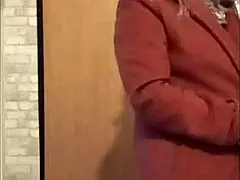 Public humiliation and exhibition in the city with a slut