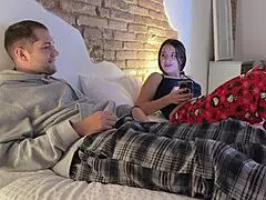 Step-sister's accidental creampie, a surprise