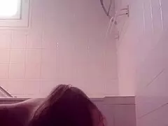BDSM MILF gets a facial