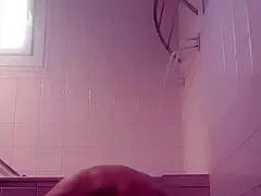 BDSM MILF gets a facial