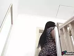 The beautiful Alessandra Marquez and her big cock loving boyfriend in action