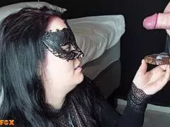 Amateur mom Millie Fox swallows a lot of sperm