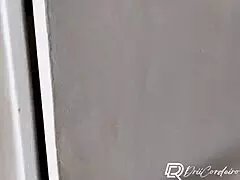 Big tits homemade brunette gets fucked in public