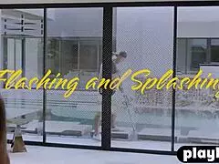 Pool cleaner gets it up with big-boobed MILF Lena Paul