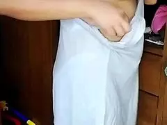 Beautiful European teacher goes wild in this leaked video