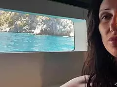 A luxury yacht experience in the morning