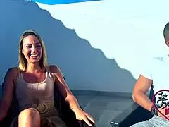 Big tits homemade brunette beauty gets a big cock