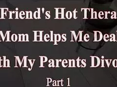 My Friend's Hot Therapist Mom Crystal Clark Bangs Me in Bedroom Part 1