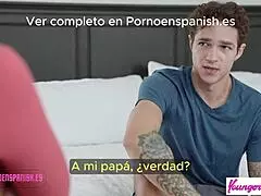 My stepson comes to suck my dick or - subtitled in Spanish