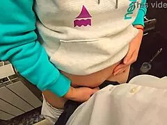 Naughty teacher punished me in the toilet,dekiscovery