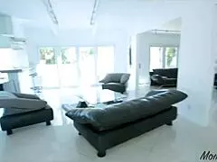 Stepmom Tricked into Giving Stepson a Wild Blowjob