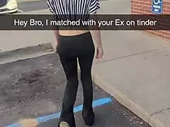 First-time Tinder date, fucked by ex's best friend