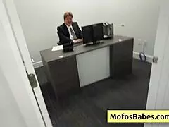 Horny Office Milf Sasha Pearl Gets Naughty at Work