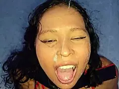 Latina bitch, slave to bricklayer, gets fucked outdoors