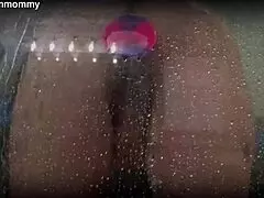Dorm room spy cam: Chubby roommate's shower adventure
