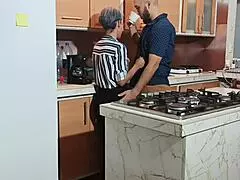 I’m lovin’ this spicy moment with my stepbrother in Spanish porn.