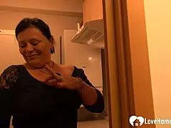 A mature woman, despite age, knows how to pleasure herself properly