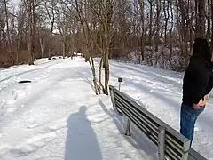Whaletail Fetish - Arctic Milf Flashes Tight Ass