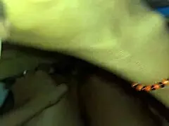 Cuckold wife cheats with big black dick when home