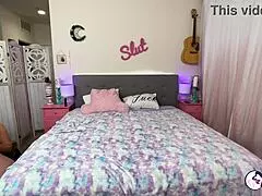 A fat redhead slut, curvy and stunning, gets wild