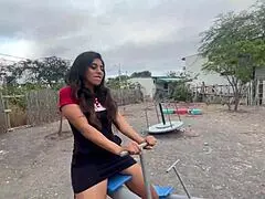 Cought fucking in public park, damn hot!