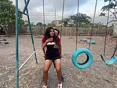 Cought fucking in public park, damn hot!