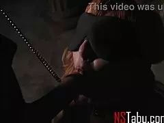 Bound and bred redheads in a hot sex scene