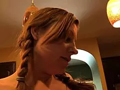 A mature beauty, a housewife, is having fun with another woman