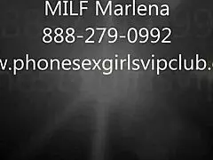 Role play phone sex with taboo themes featuring Marlena