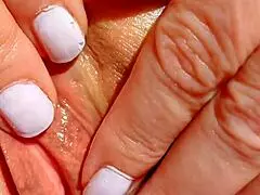 Maturemons featuring close up yoni massage, a popular niche scene