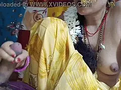 hey, can’t believe she mistook her brother for devar all night… hindi voice is wild! 😜