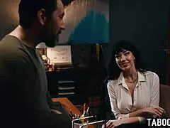 Naughty Latina Milf Housewife Little Puck Seduces Big-Cocked Director for Wild Action.