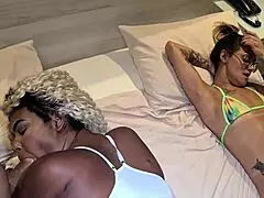 man, i joined this wild interracial amateur orgy with pietra and dafne at the motel, both got cum in mouth, crazy stuff!