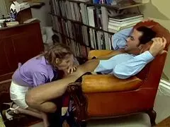 18-year-old Michelle Michaels gives an intense office blowjob. Her facial finish seals the steamy encounter.