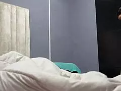 Madura Masturbates Beside Stepson in Colombian Homemade Clip Part 1