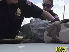 Yo blonde cops, why not suck this black swindler dry right now?