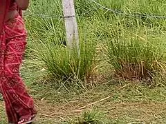 New Indian Honeymoon Couple Enjoys Outdoor Fucking with Audio Story.
