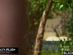 Feeling the rush as Brandi Love takes on a massive BBC during her wild vacation adventure