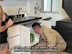 plumbers always pack big tools, gotta use that chance